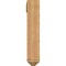 Ekena Millwork Merced Arts and Crafts Smooth Bracket w/ Offset Brace, Western Red Cedar, 7 1/2"W x 36"D x 40"H BKT0806X36X40MRC03SWR - alternate 3